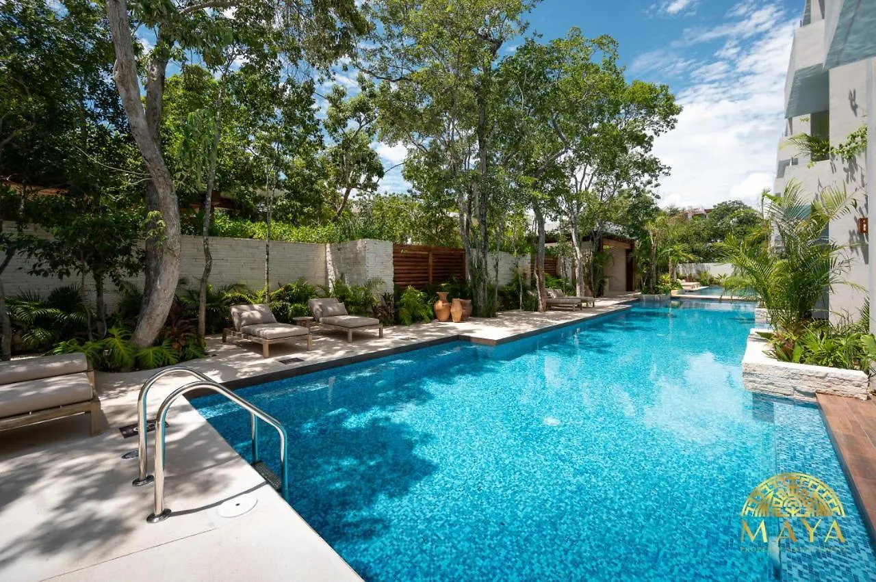 Nhoa 311A Lux 2Br Condo Pool View In Aldea Zama Tulum Holiday home