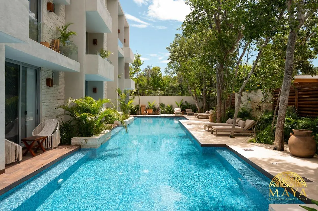 Nhoa 311A Lux 2Br Condo Pool View In Aldea Zama Tulum 0*,
