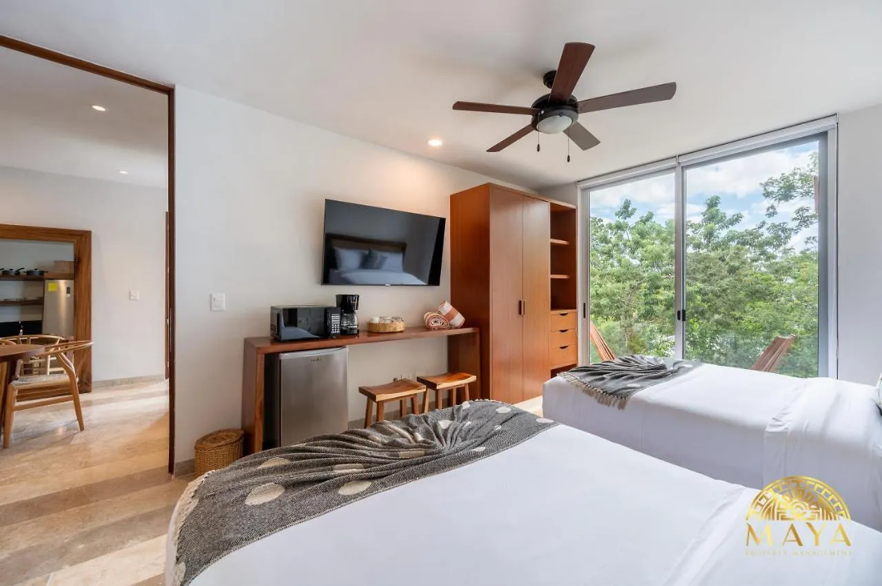 Nhoa 311A Lux 2Br Condo Pool View In Aldea Zama Tulum