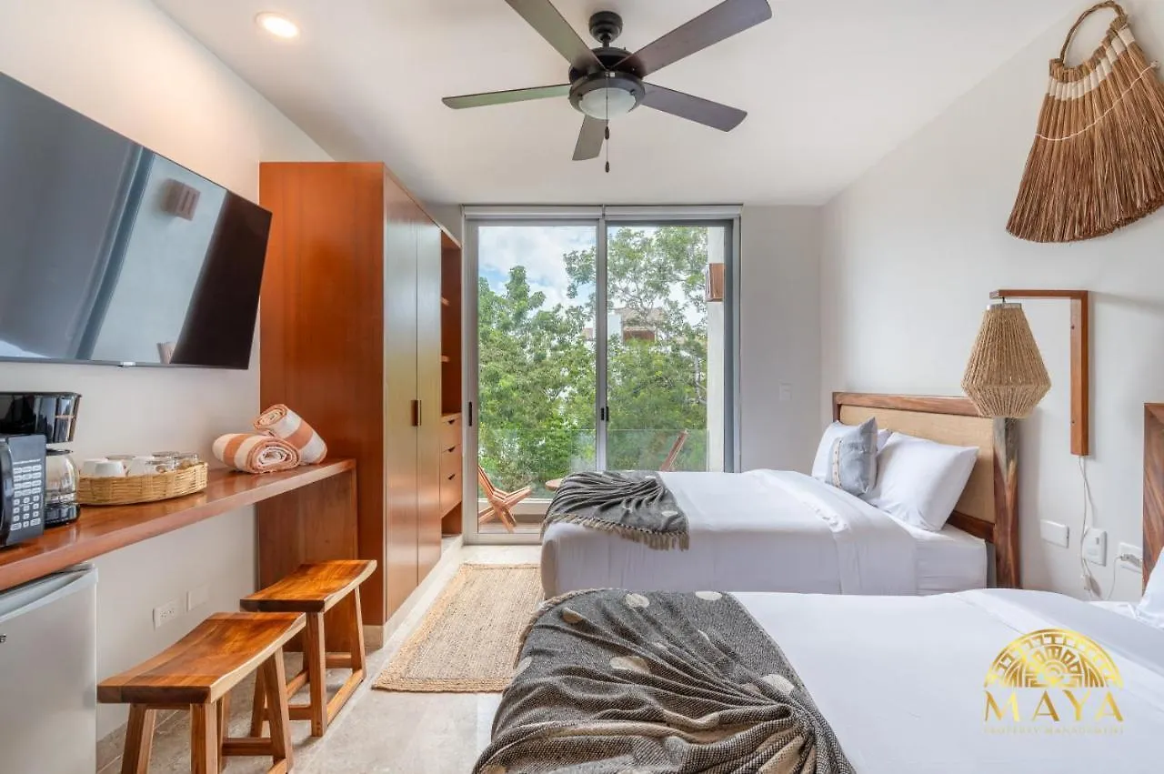 Nhoa 311A Lux 2Br Condo Pool View In Aldea Zama Tulum 0*,